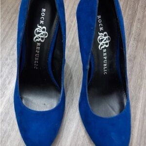 Rock & Republic Vibrant Blue Women's Heels